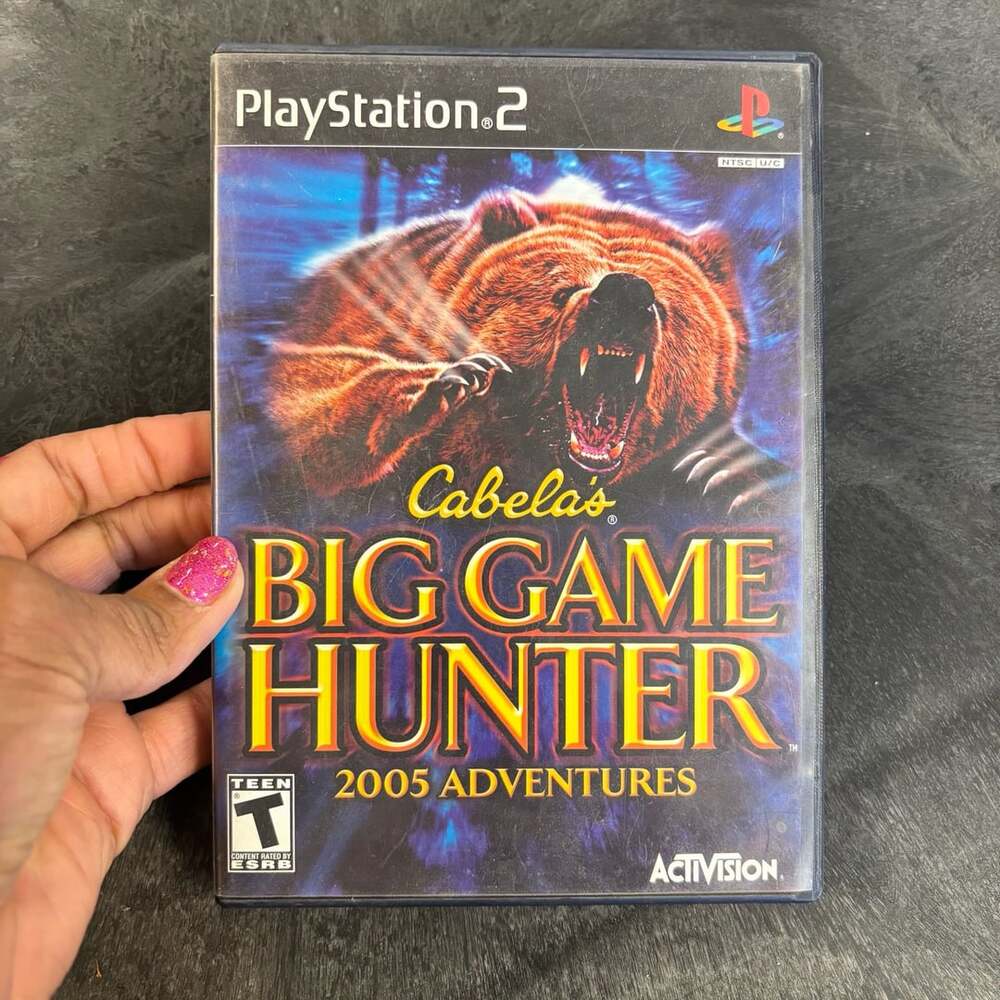Cabela's Big Game Hunter 2005 Adventures PlayStation 2 PS2 Game